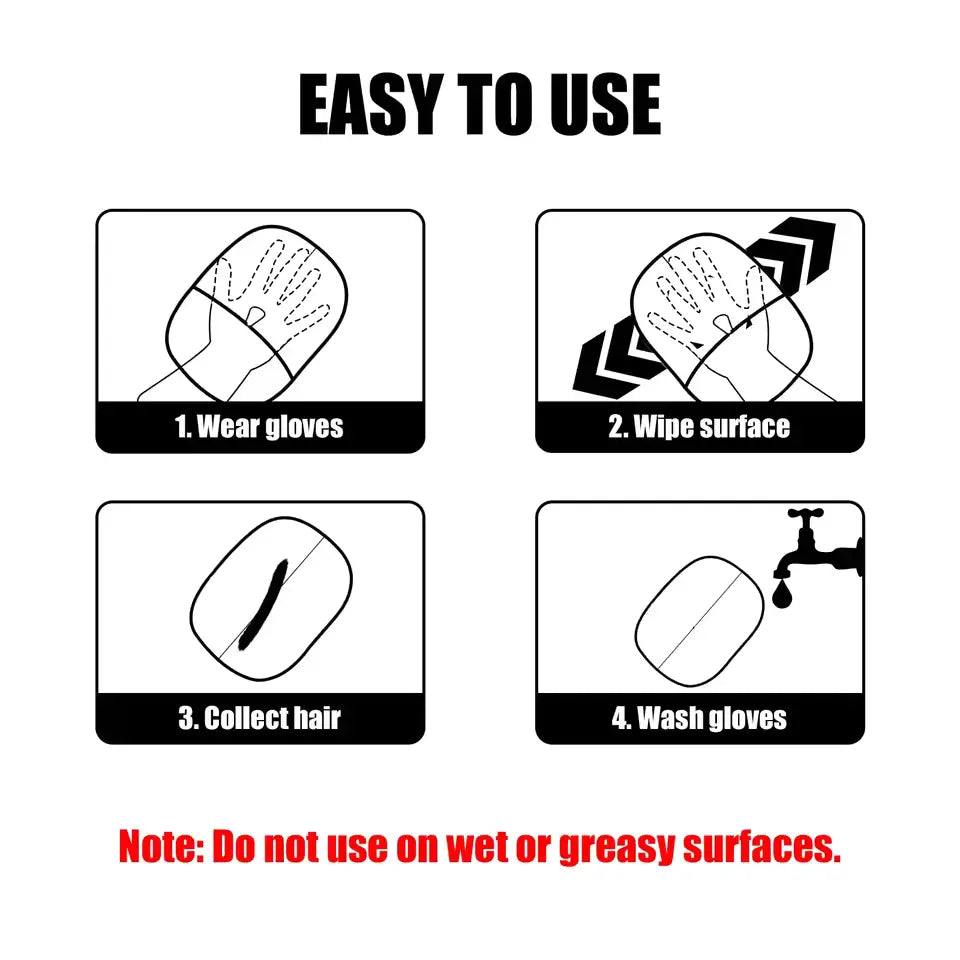 Pet Hair Remover  Glove