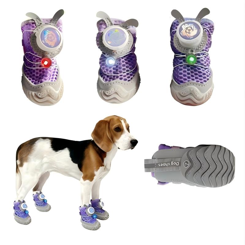 Dog Glowing Shoes: for Small & Medium Dogs