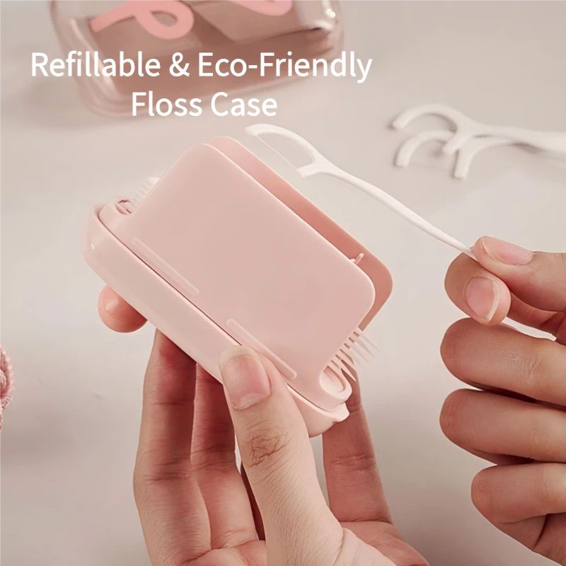 Automatic Pop-Up Dental Floss Case