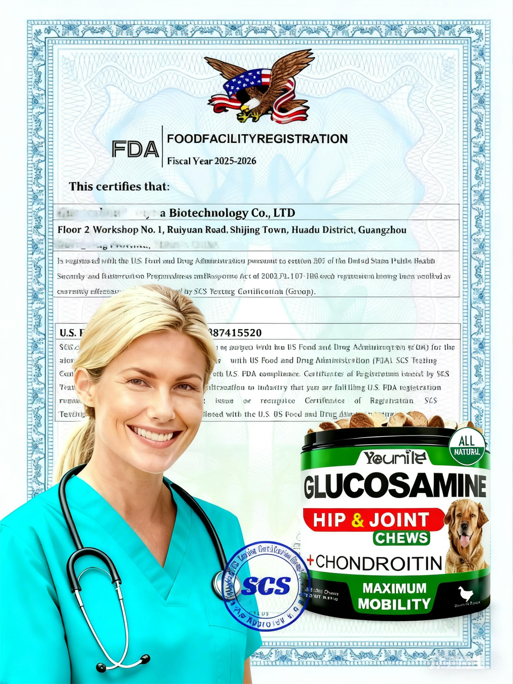 Youmile Hip & Joint Health Supplement for Dogs