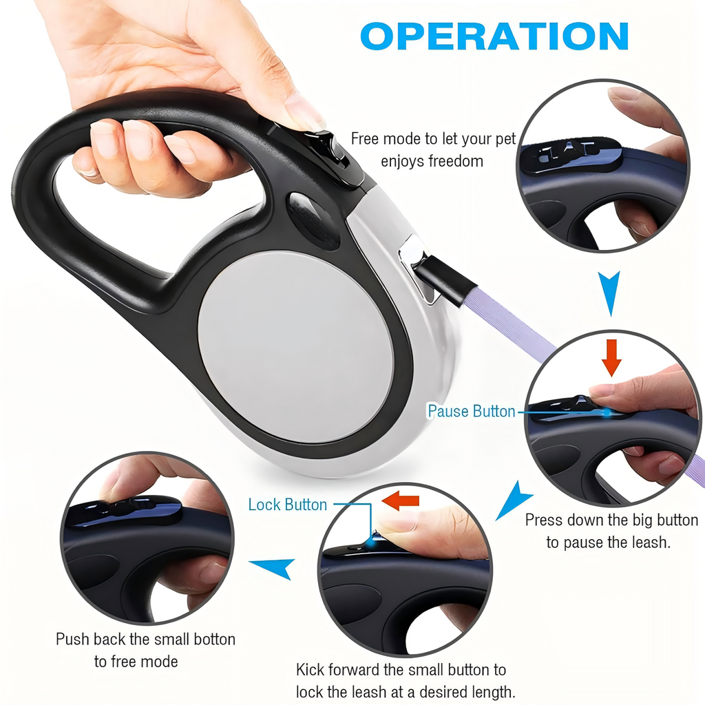 Tangle-Free Dual Leash for Two Dogs,16ft ,110bl