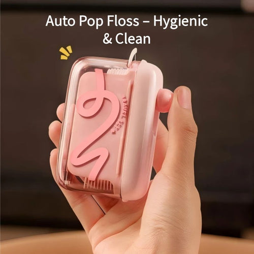 Automatic Pop-Up Dental Floss Case