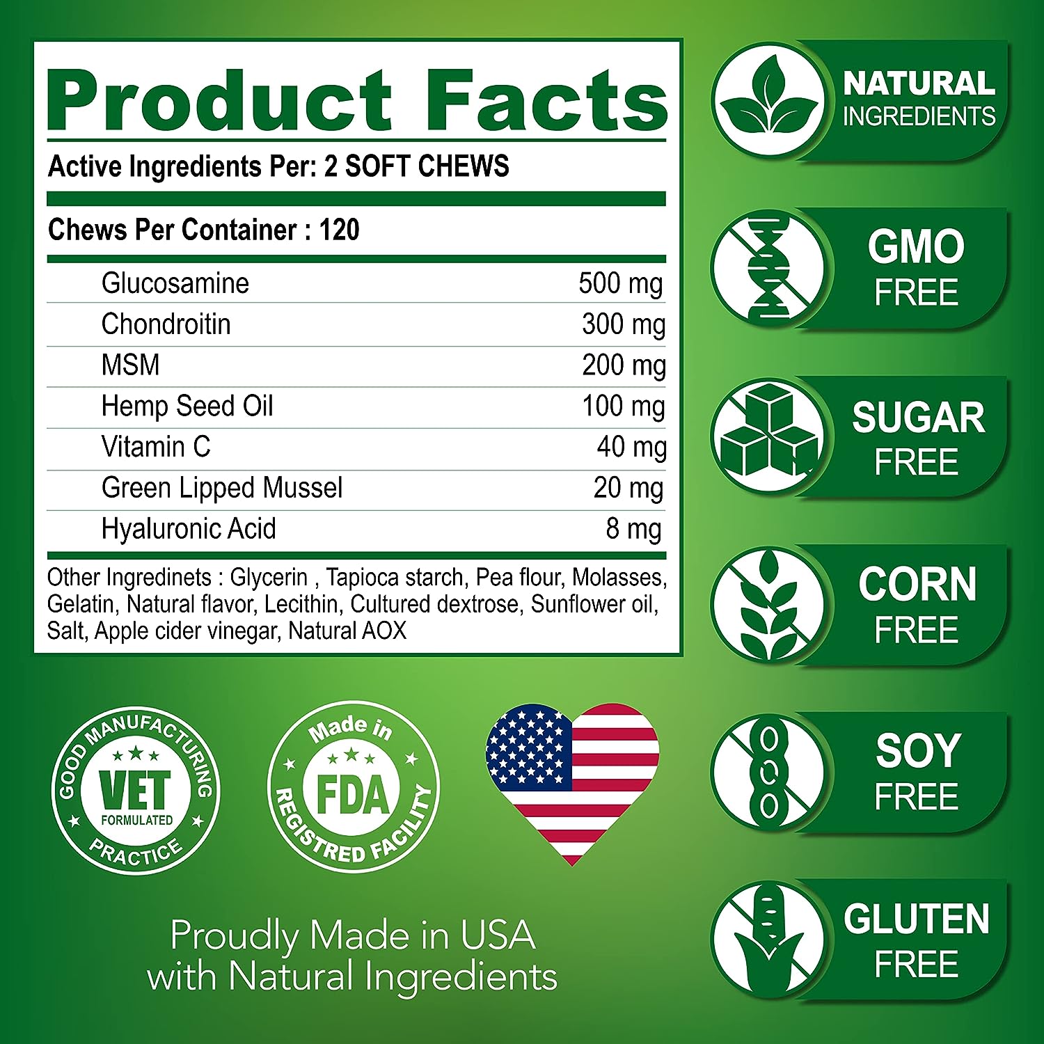 Youmile Hip & Joint Health Supplement for Dogs