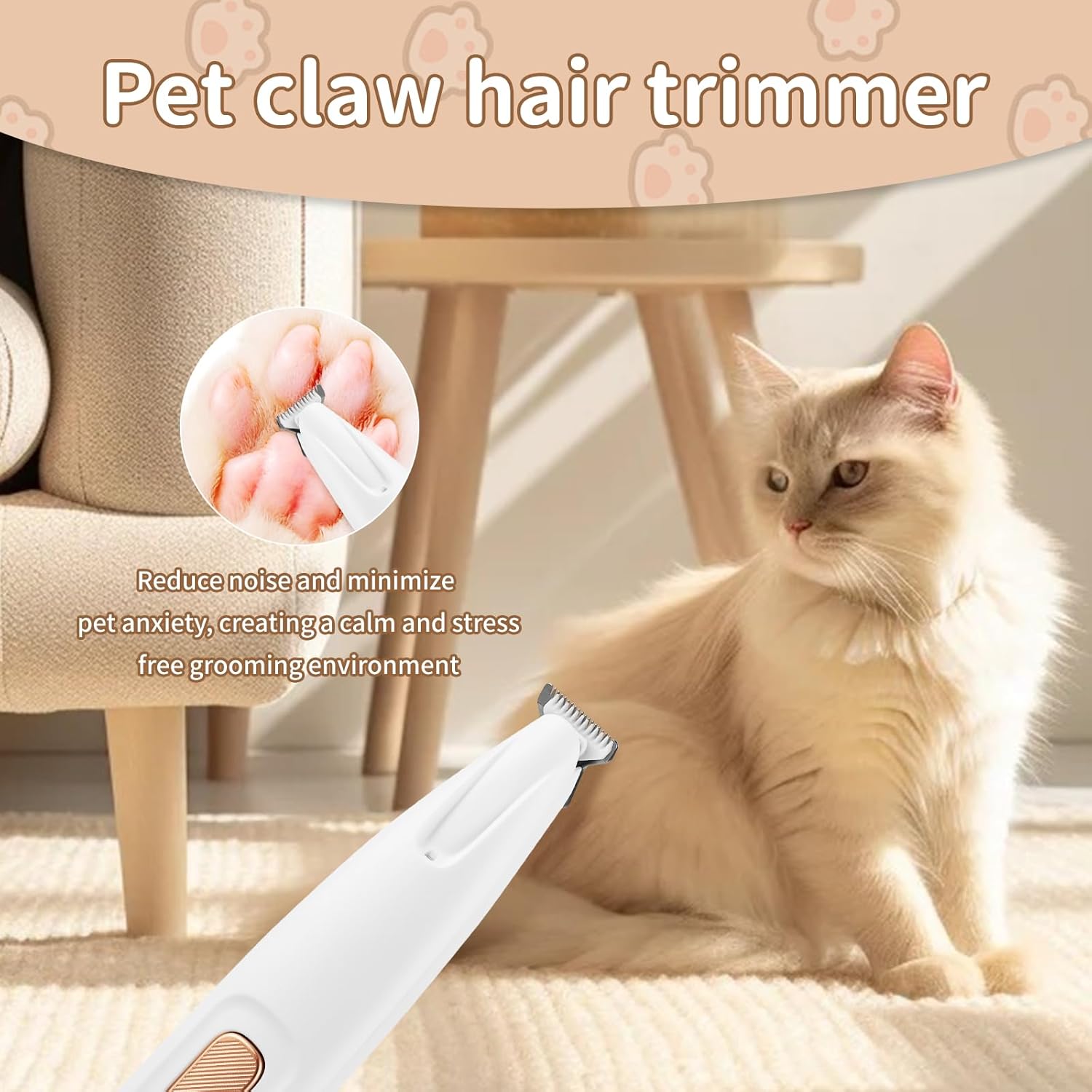 Upgraded Electric Dog Paw Trimmer