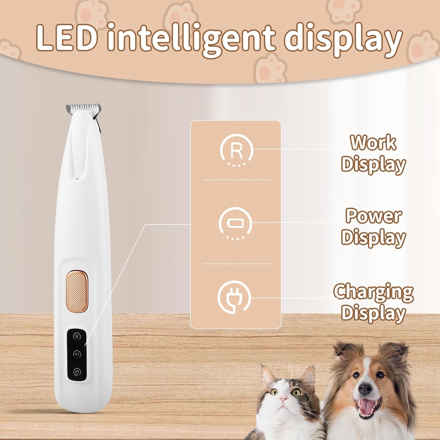 Upgraded Electric Dog Paw Trimmer