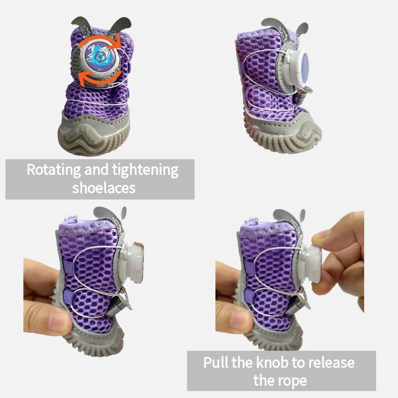 Dog Glowing Shoes: for Small & Medium Dogs